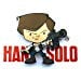 3DLightFX Star Wars Han Solo Mini 3D Deco Light