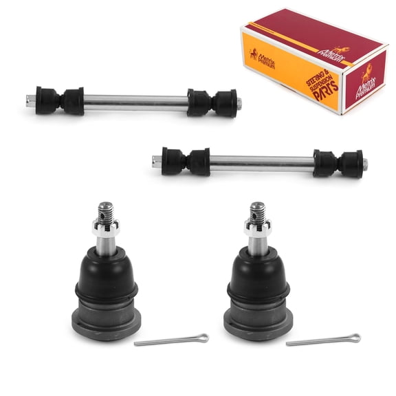 Metrix Premium Chassis Parts - 4 PC Front Sway Bar Stabilizer End Link & Front Upper Ball Joint Kit Fits 02-06 Cadillac Escalade, 01-06 Chevrolet Tahoe, 99-06 GMC Sierra 1500, K700539, K80631, K6540