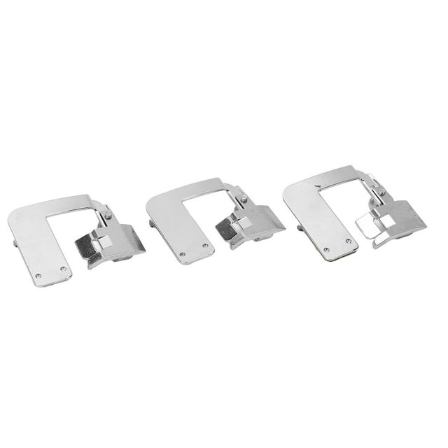 Rolled Hemming Foot Kit,3Pcs Rolled Hem Presser Rolled Hem Foot Set Hemming Pressure Feet Exquisite Design