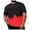 A-Red184, variant on JAJAHO Mens Short Sleeve T Shirt Plus Size Loose Fit Fashion Casual 3D Printed Crew Neck Color Block T-Shirts Graphic Tee Comfortable Tops