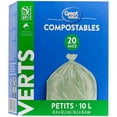 thumbnail image 3 of Great Value Small Green Compostable Bags, 3 of 4