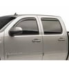 Egr 02-10 Explorer/Mountaineer 4Dr/07-10 Sport Trac 4-Piece In Channel Slimline Windowvisors, Dark Smoke