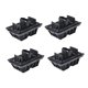 thumbnail image 1 of Juego De 4 Almohadils De Soporte De Goma Suave Debajo móvil Para E60 E61 Números De Pieza De 51717065919 Baoblaze Bloque de elevación de gato, 1 of 8