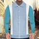 thumbnail image 2 of Camisas de Manga Larga de los Hombres de Punto Caliente Suelto Al Aire Libre, Top de Cuello Tripulación para el Uso de Primavera Y Verano, 2 of 7