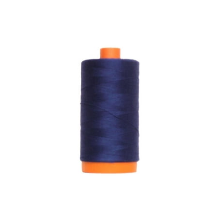UPC: 8057252100028 | Aurifil Cotton Thread Mako 50WT 1300M Dark Navy MK50SC6 2784
