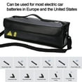 thumbnail image 4 of 1 Pc E-bikes Portable Fireproof Storage Bags Fire Resistant ExplosionProof Safety Storage Bags Electric Bicycle Accessories, 4 of 11