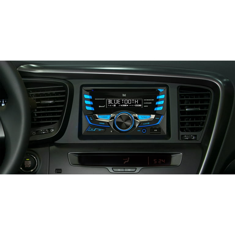 Dual Electronics DXDM280B Double DIN Car Stereo, New - Walmart.com
