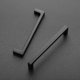 thumbnail image 2 of 10 Pack Solid 5 Inch Square Kitchen Cabinet Pulls, Matte Black Cabinet Pulls, Drawer Pulls, Kitchen Cabinet Hardware, Flat Black Kitchen Pulls, 2 of 5