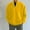 Yellow, variant on Wefuesd Sweatshirts for Men, Mens Simple Casual Loose Hoodless Oversize Zipper Solid Stand Collar Hoodless Pullover Sweater Coat Top, Mens Sweatshirt, Hoodies for Men, Blue L