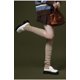 thumbnail image 3 of Calentadores de piernas largos de punto de lana para mujeres y niñas Calentadores de tobillo Calcetines altos hasta la rodilla sin pie de lana con acrílico Longitud máxima: 44 cm, 3 of 4