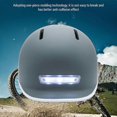 thumbnail image 1 of Lightweight Cycling Helmet Breathable Night Riding Mountain Bicycle Safety Hat with Warning Light, 1 of 5
