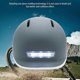 thumbnail image 1 of Lightweight Cycling Helmet Breathable Night Riding Mountain Bicycle Safety Hat with Warning Light, 1 of 5