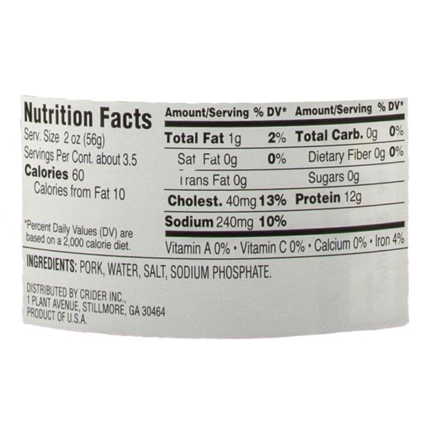 [Pack of 4] Harvest Creek Pulled Pork In Water, 12 oz (340 g)