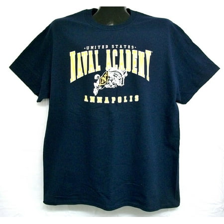 - United States Naval Academy Mascot T-Shirt Navy Blue Large