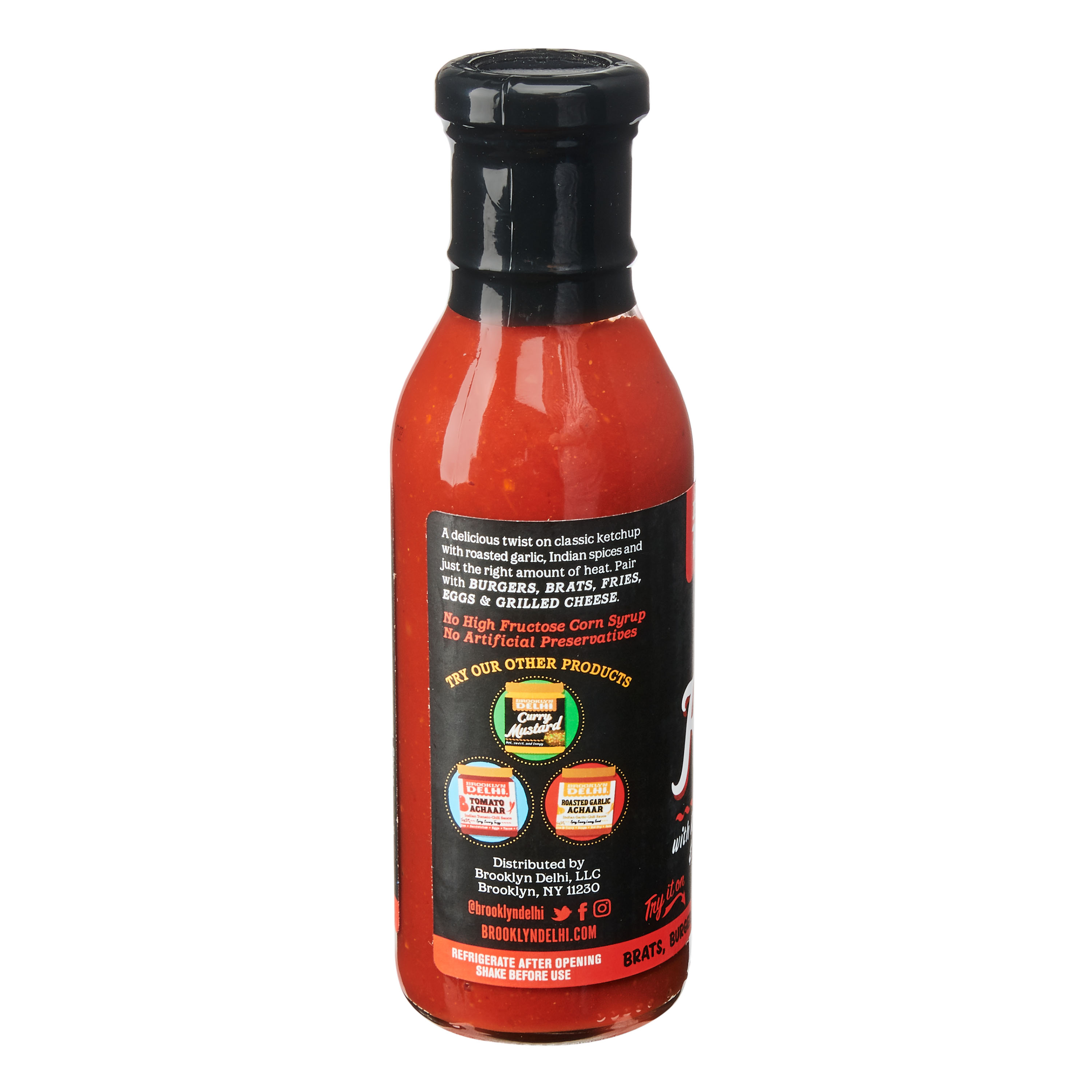 Brooklyn Delhi Curry Ketchup 13 Oz Walmart Com Walmart Com
