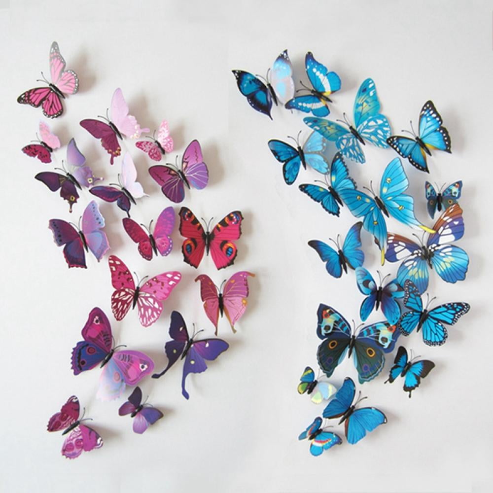 How to Make a Paper Butterfly - Easy Paper Butterflies for Wall Decor - DIY  Room Decor Ideas, wall, paper, butterflies, Elevate your room's ambiance  with DIY …