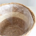 thumbnail image 2 of Cesta para plantas de 2 piezas, cesta para algas marinas, cesta para flores, macetas tejidas a mano, maceta de paja para decoración interior o exterior Ofspeizc ZYY-0735, 2 of 5