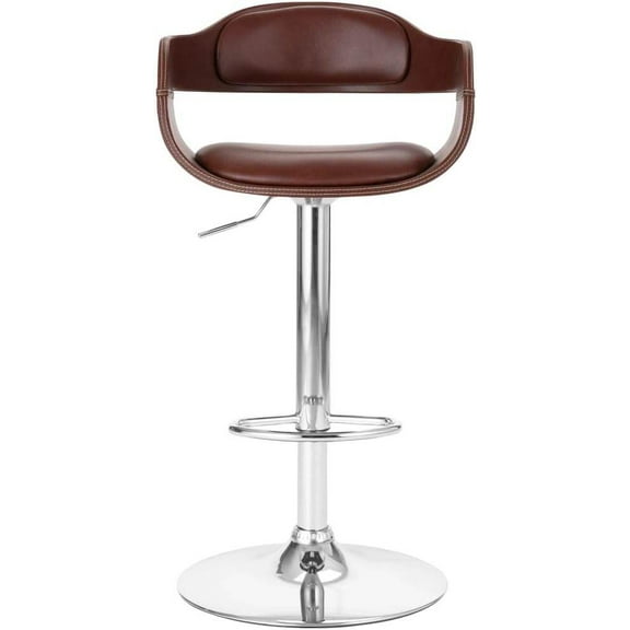 Bedroom Bench Contemporary Swivel Adjustable Barstool with Padded Seat and Back,Bedroom Stool