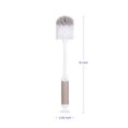 thumbnail image 6 of Ubbi Baby Bottle and Nipple Brush Cleaning Set, Includes 2 Brushes, Taupe, 6 of 9