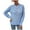 Light Blue, variant on Lovskoo Sweaters for Women Long Sleeve Winter Collar Strapless Sweater Halter Neck Hollow Out Trendy Sweater Tops Light Blue
