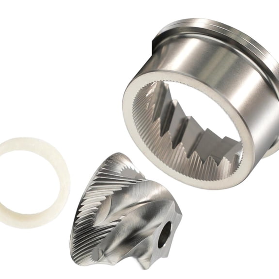 JUANCHENG For Breville- 870 876 878 Grinder Burr Set Stainless Steel Precision Replacement Parts With Felt Washer For Coffee Machine