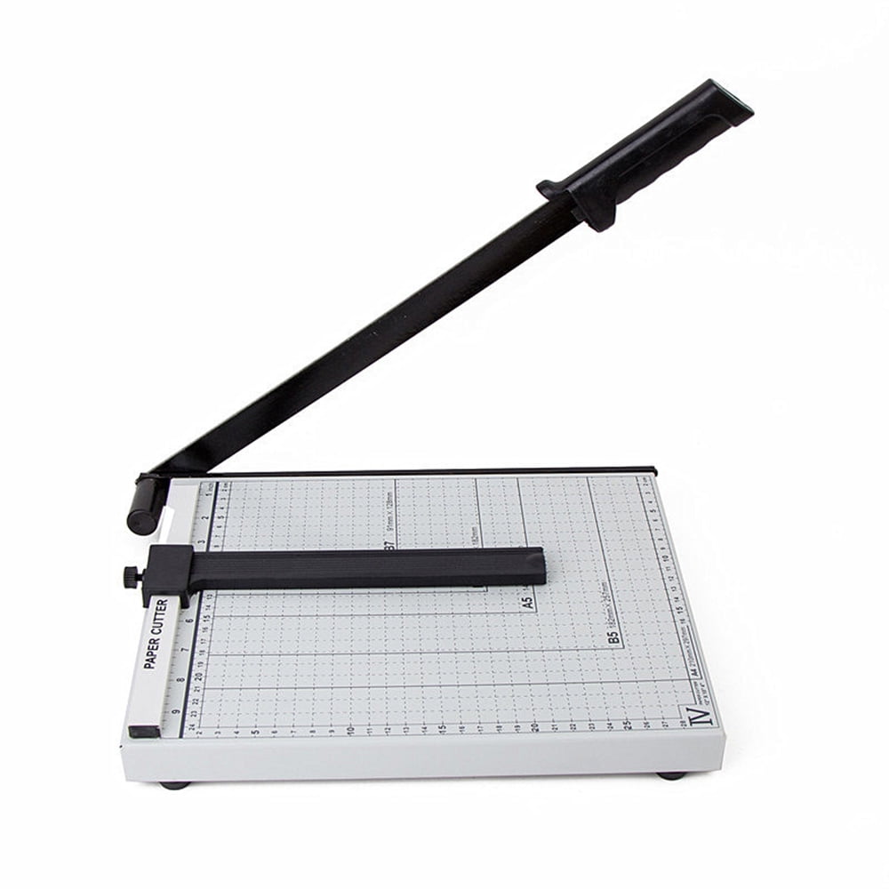 Paper Cutter A4--B7 Metal Base Guillotine Page Trimmer Blade Scrap Booking 12" * 