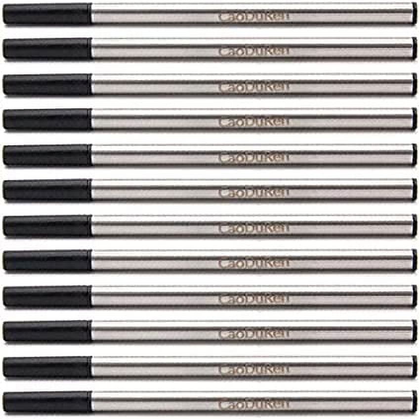 L 109mm 0.7 mm Tip Rollerball Pen Refills Ballpen for Waterman S0112670 German Ink 54090 540951