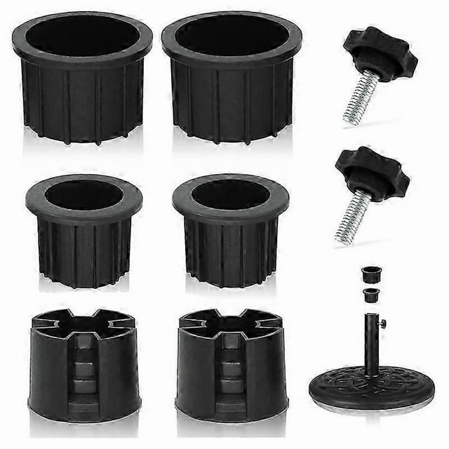 8 Pcs Umbrella Base Stand Hole Ring Plug Cover and Cap Patio Umbrella Stand Replacement Parts Stand