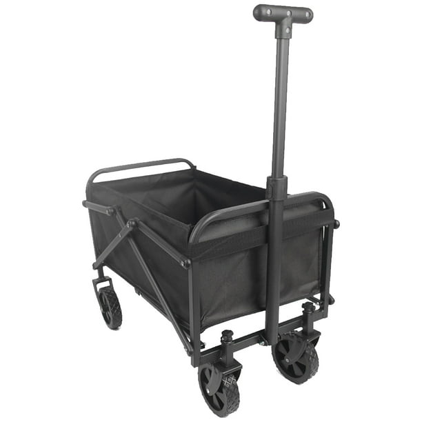Carro plegable portátil para acampada, jardín, compras, deportes