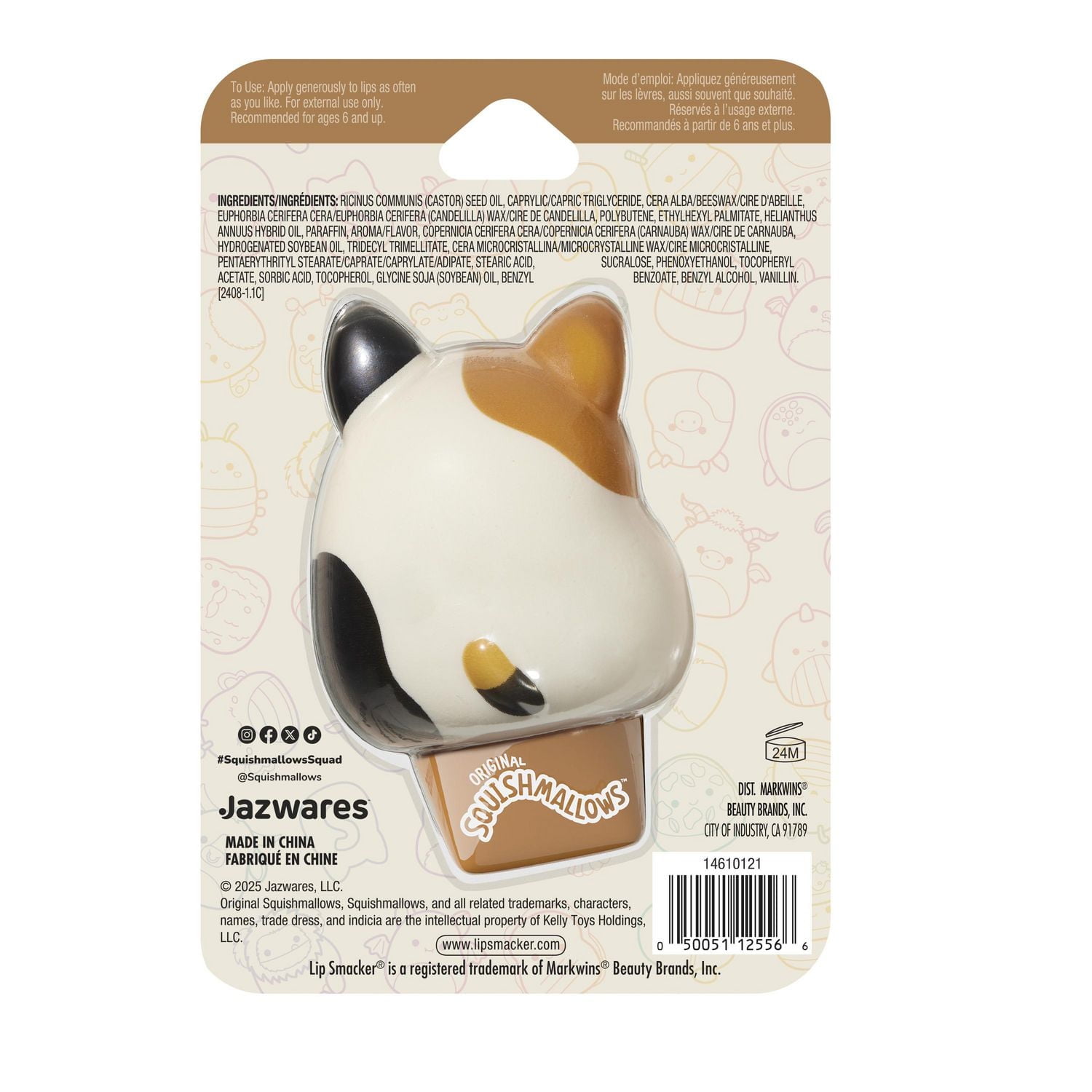 Squishmallows Lip Smacker Balm, The iconic Squishmallows Squad