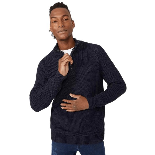 Mantaray - Jersey Torcido para Hombre (Marino)