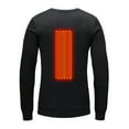 thumbnail image 5 of Fesfesfes Outdoor Warm Heated Sweatshirt For Mens Riding Skiing Fishing Charging Via Heated Tops Clearance, 5 of 9