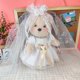 thumbnail image 4 of Oso de peluche Kawaii de 30cm para niños, ropa de muñeca, oso suave, blanco y marrón, cómodo, lindo, regalo, 4 of 4