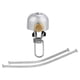 thumbnail image 4 of 2xBike Bells Adultos Manillar Montado Claro Fuerte Montar Seguridad Bicicleta Bell Plata, 4 of 8