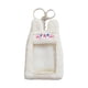 thumbnail image 3 of Lindo llavero porta tarjetas fotográficas, funda protectora para tarjetas de identificación. blanco, 3 of 9