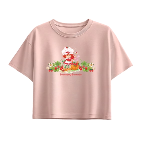 Strawberry Shortcake - Strawberry Patch - Youth Girls Boxy T-Shirt