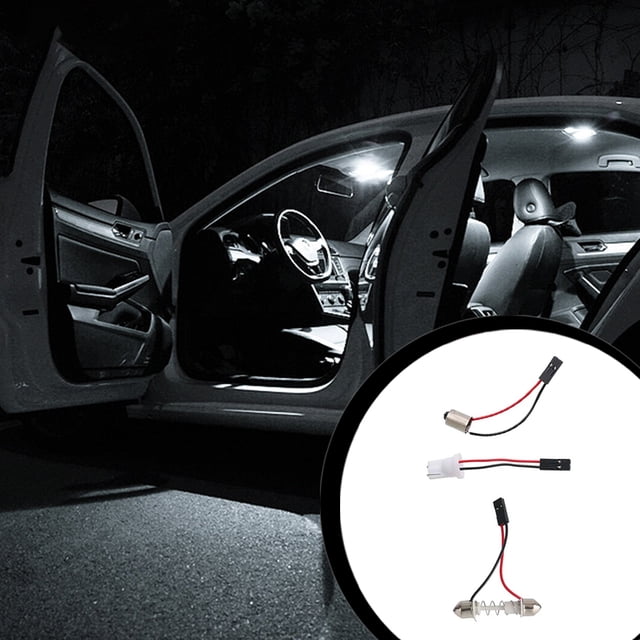 10 Pieces Universal Car RVs Reading Light Vehicle Trunk Assortment Automobile Roof Lamp Makeup Lightbulb Automobile Upgrade Spare Parts T10