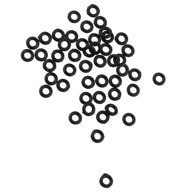 Paquete de 100, juntas tóricas de goma, anillos protectores , accesorios para dardos protectores 100*O shamjiam Junta de punta de dardos