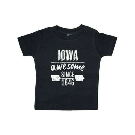 

Inktastic Iowa Awesome Since 1846 Gift Baby Boy or Baby Girl T-Shirt