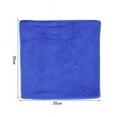 thumbnail image 4 of Toalla de limpieza suave para coche, paño para coche, limpieza, lavado, 30 x 30 cm, microfibra, pulido en seco, piezas y accesorios, 4 of 7
