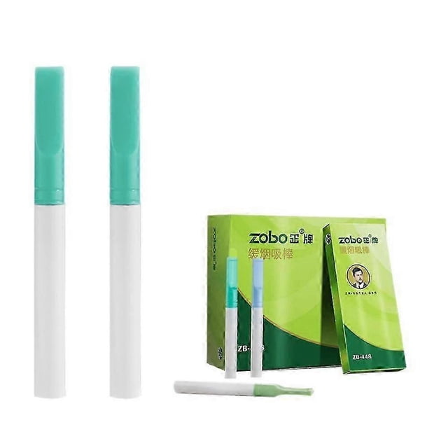 2/ 20pcs Quit Smoking Air Inhaler, Stop Smoking Behavioral Support Mint Flavored No Electricity Quit Smoking Aid Stick, Smokeless Inhalers