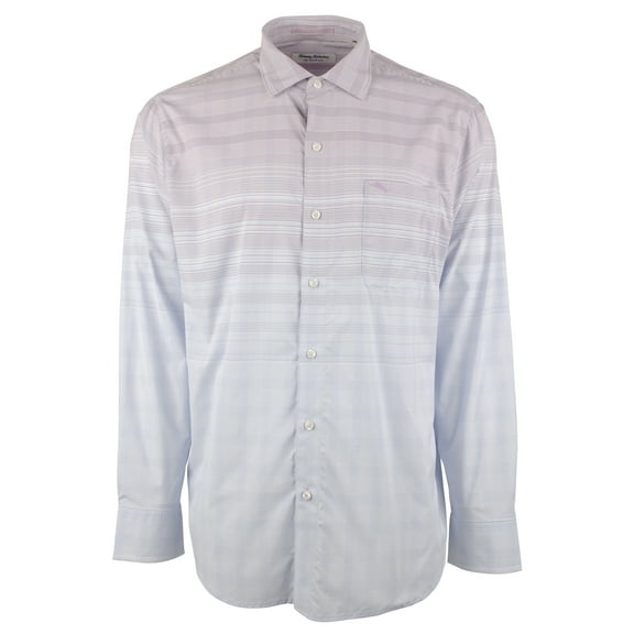 Men's Siesta Key Ombre Long Sleeved Shirt-DP-Large