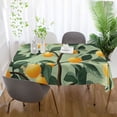 thumbnail image 5 of Yayeee Tablecloths for Rectangular Tables 54 x 54 inch Party Table Cover, Orange Tree, 5 of 6