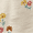 Light Beige Flowers, variant on Modern Moments By Gerber Toddler Girl Organic Ruffled Sleeve Top, Sizes 12M-5T