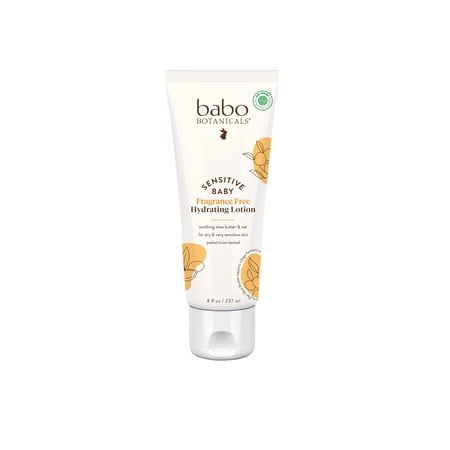 (Pack of 4) Babobotani Baby Daily Hydrating Lotion 8 Oz