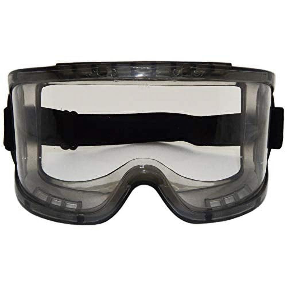4 Pack Adjustable Anti-Fog ANSI Z87+ Heavy Duty Safety Goggles, Wearable Over Prescription Glasses