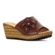 thumbnail image 3 of Sandalias Caribe para Mujer 23723 cafe 24, 3 of 5