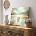 thumbnail image 4 of AEFER Jesus Canvas Wall Art God and Children Wall Decor Pictures Watercolor Christian Spiritual Poster Prints Religious Artwork for Kids Room Church Nursery Decor Frame: 24x16inch(60x40cm), 4 of 6