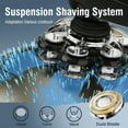 thumbnail image 6 of Nogroa Head Shavers for Bald Men, Magnetic Electric Razor, 7D Rotary Shaver, IPX7 Waterproof, Wet/Dry, LED Display, Cordless, Type-C Charge, 6 of 11