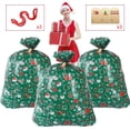 thumbnail image 1 of 3PCS Extra Large Christmas Gift Bag 56”x36” Jumbo Large With Tag & Tie  Wrapping For  Present, 1 of 2